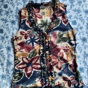 Vintage tribal sleveless blouse/tank top